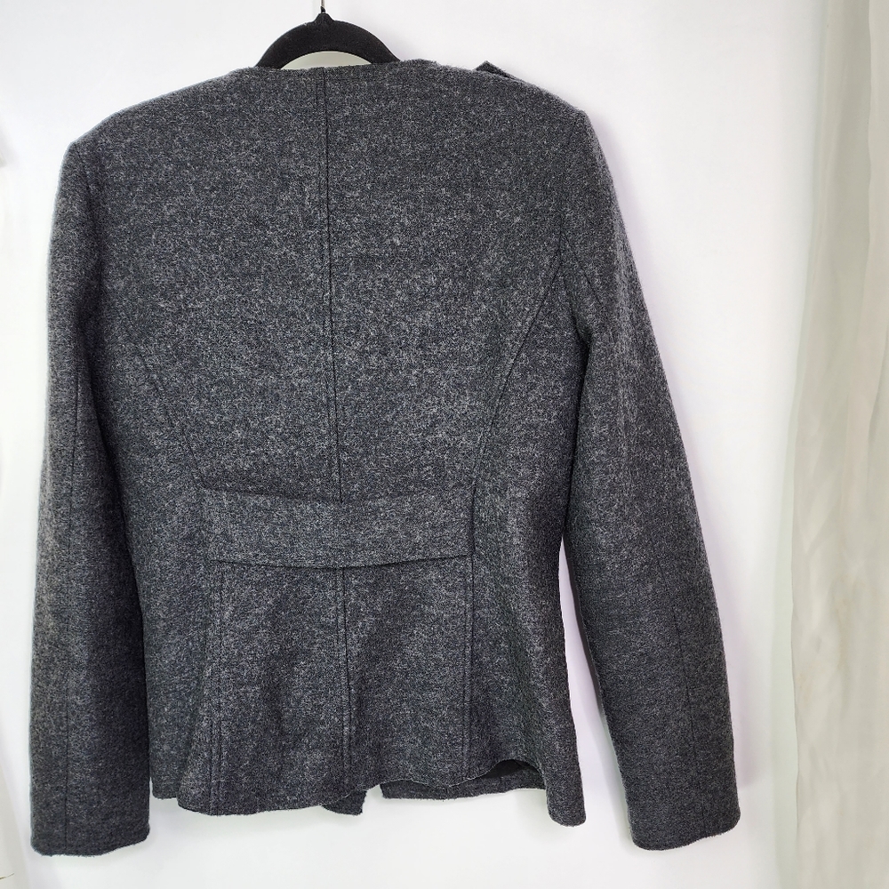 David Lawrence Size 12 light grey 85% wool blazer - Picture 3 of 12